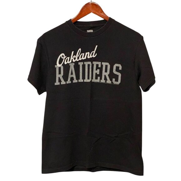 Oakland Raiders Black Men's T-Shirt M Football NFL Junk Food 2012 - Picture 1 of 11